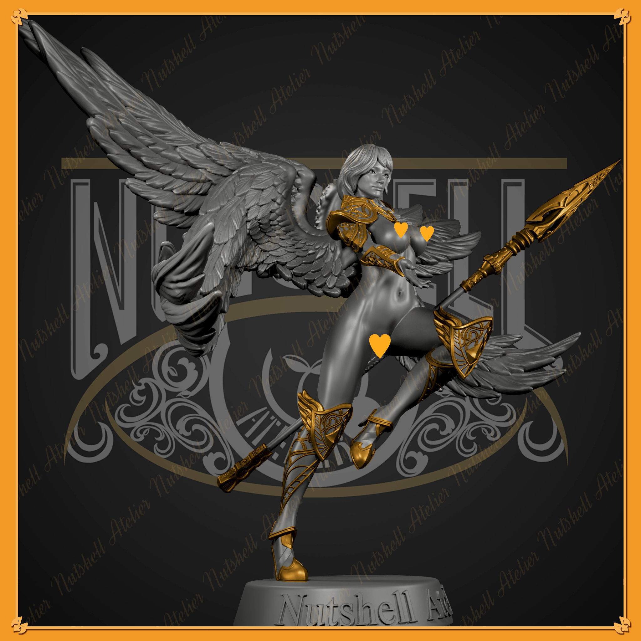 Nutshell Atelier - Valkyrie - NSFW 3D print model_4