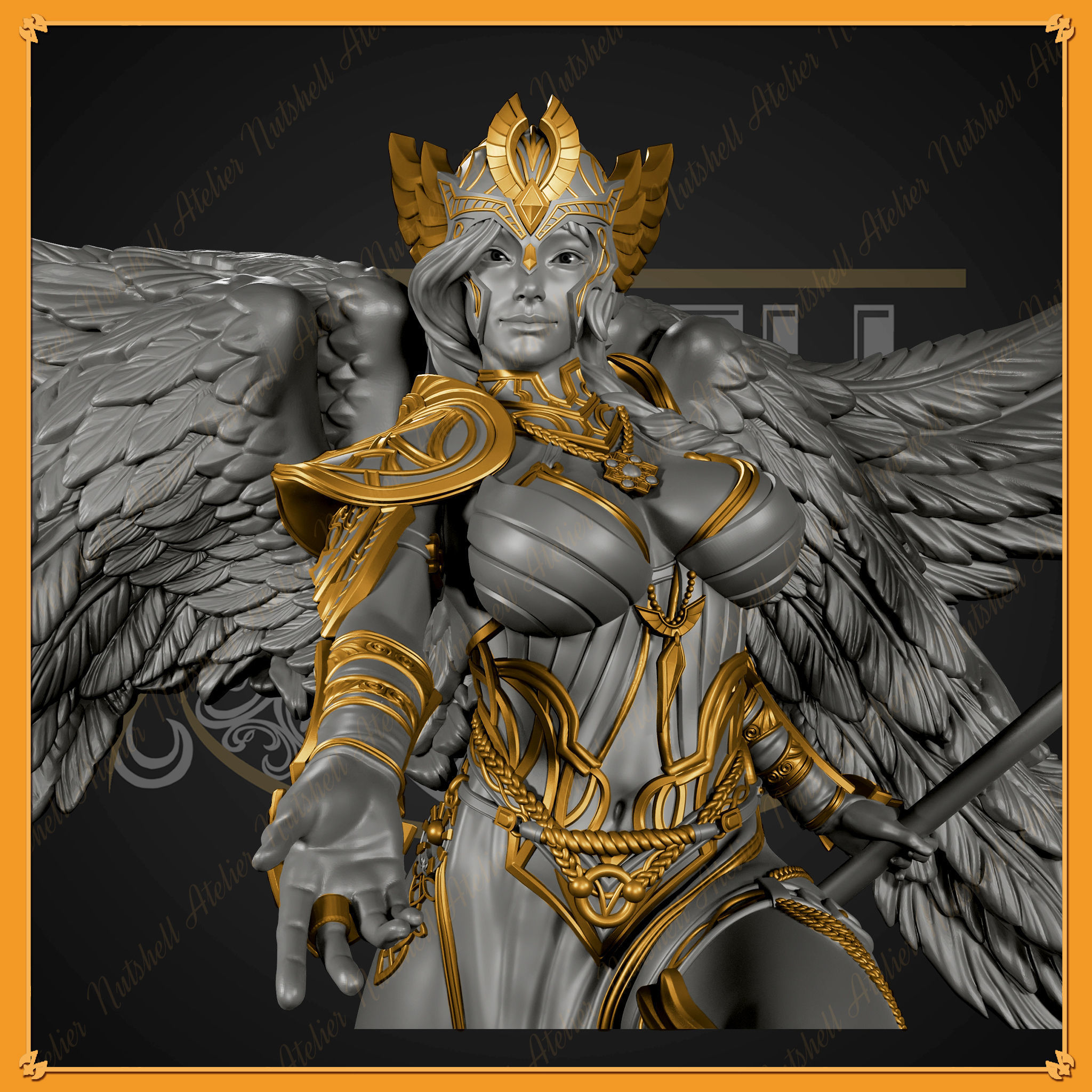 Nutshell Atelier - Valkyrie - NSFW 3D print model_7