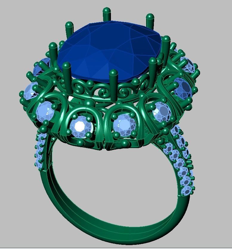 Ring 3D model 0227 3D printable model 3D print model_16