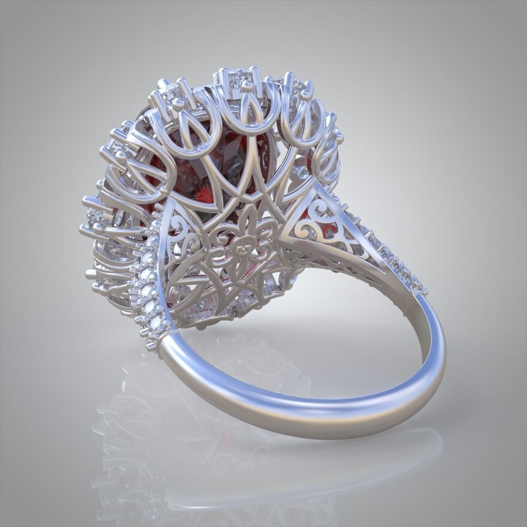 Ring 3D model 0227 3D printable model 3D print model_10