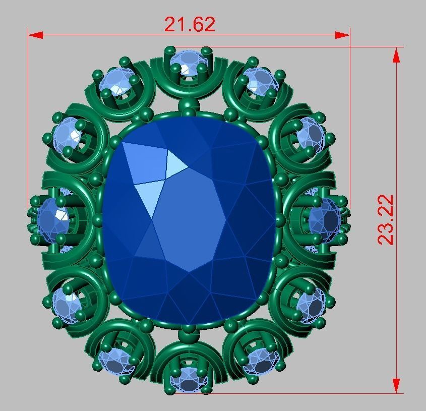 Ring 3D model 0227 3D printable model 3D print model_18