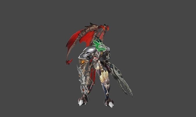 Zeloeman C 5 demon 3D model