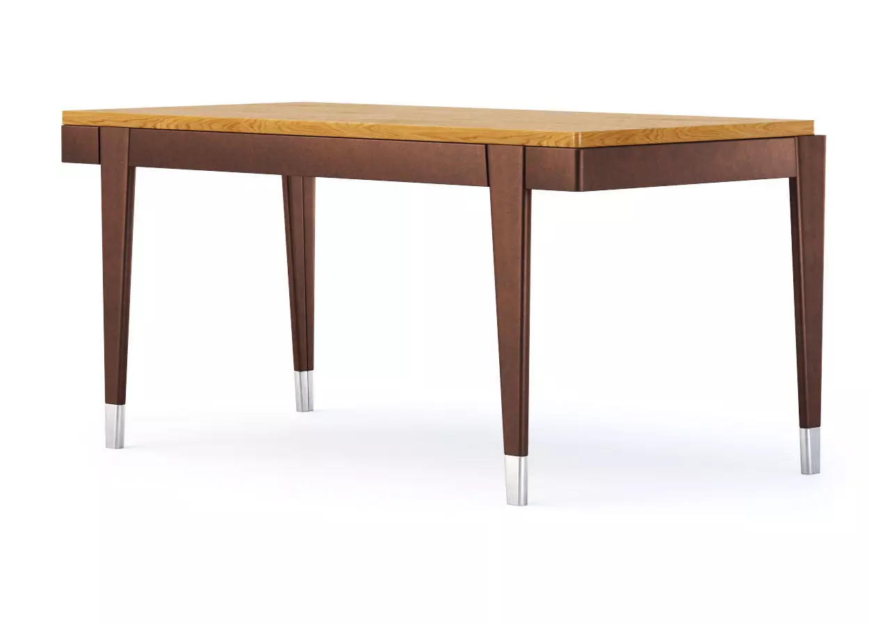 Jean Prouve desk table  3D model_0