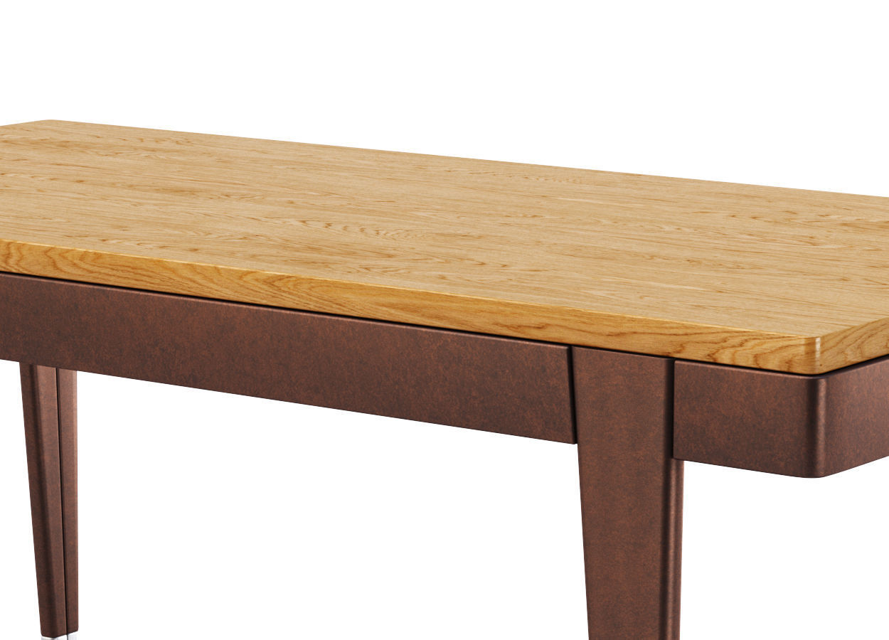 Jean Prouve desk table  3D model_1
