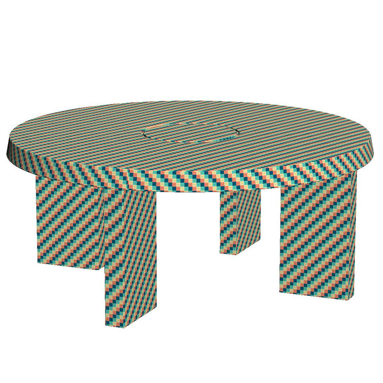 Charlotte Perriand Low Table  3D model_5
