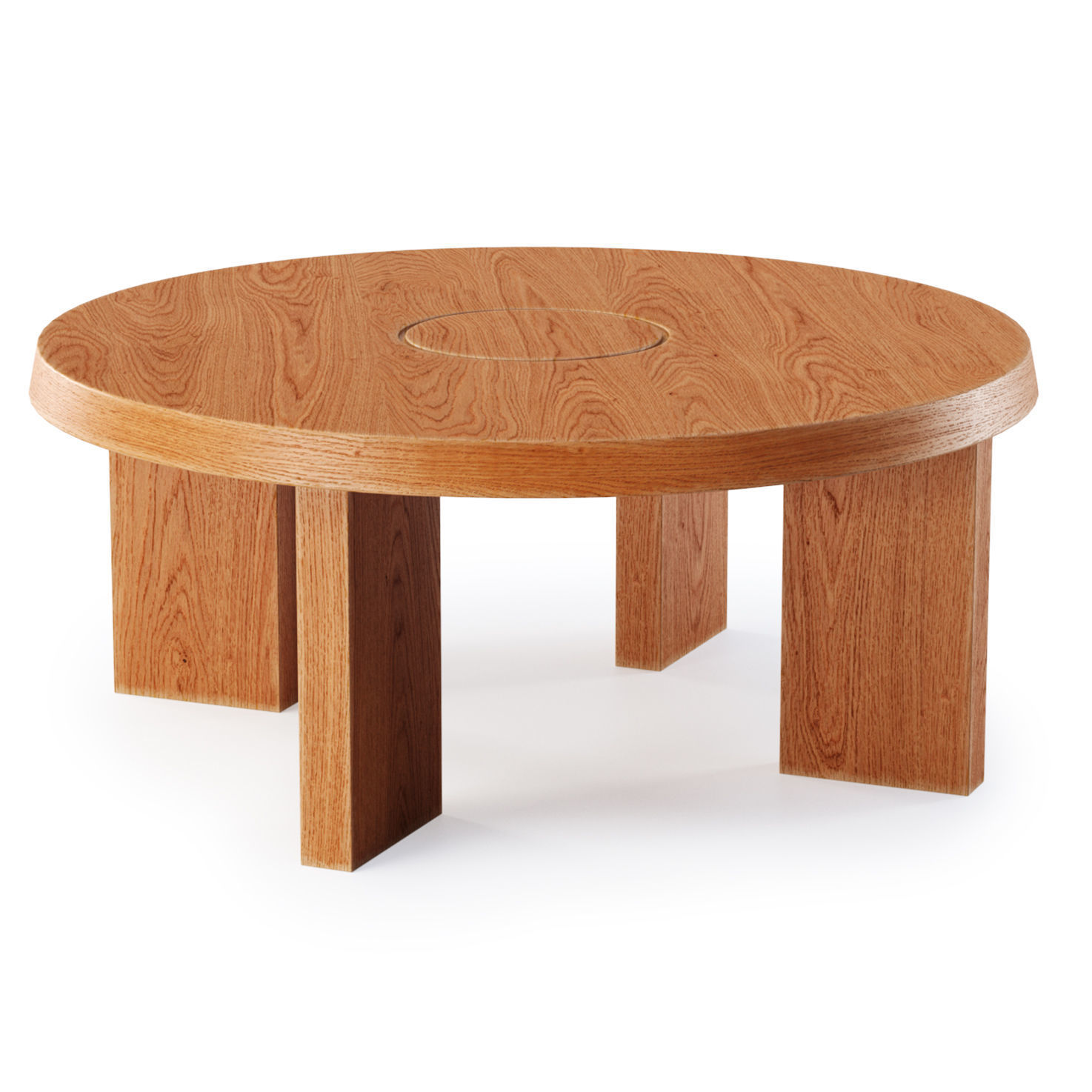 Charlotte Perriand Low Table  3D model_1