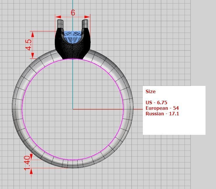 Collection of 15 designed solitaire engagement rings 3D print model_45