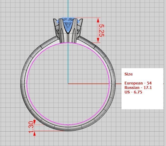 Collection of 15 designed solitaire engagement rings 3D print model_27