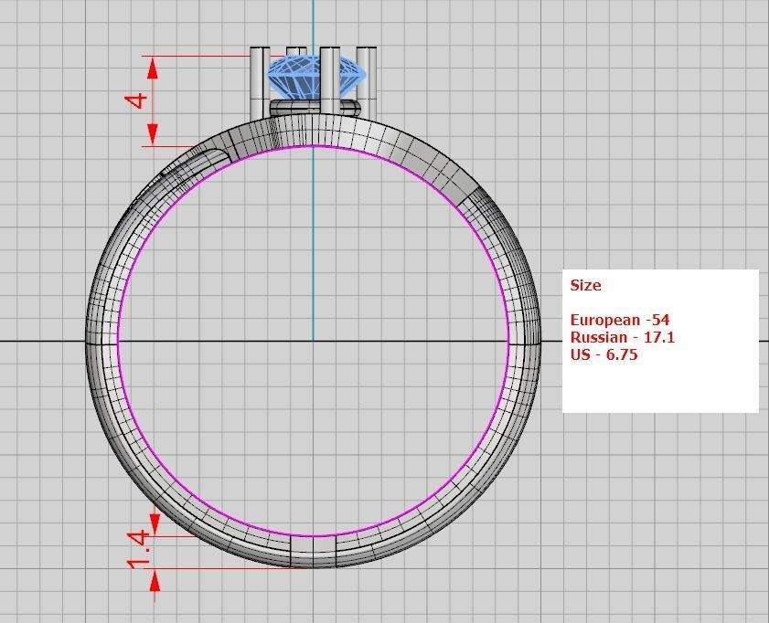 Collection of 15 designed solitaire engagement rings 3D print model_23