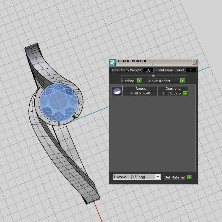 Collection of 15 designed solitaire engagement rings 3D print model_13