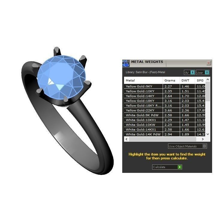 Collection of 15 designed solitaire engagement rings 3D print model_56