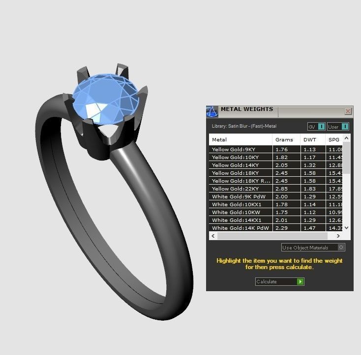 Collection of 15 designed solitaire engagement rings 3D print model_28