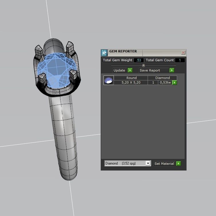 Collection of 15 designed solitaire engagement rings 3D print model_47