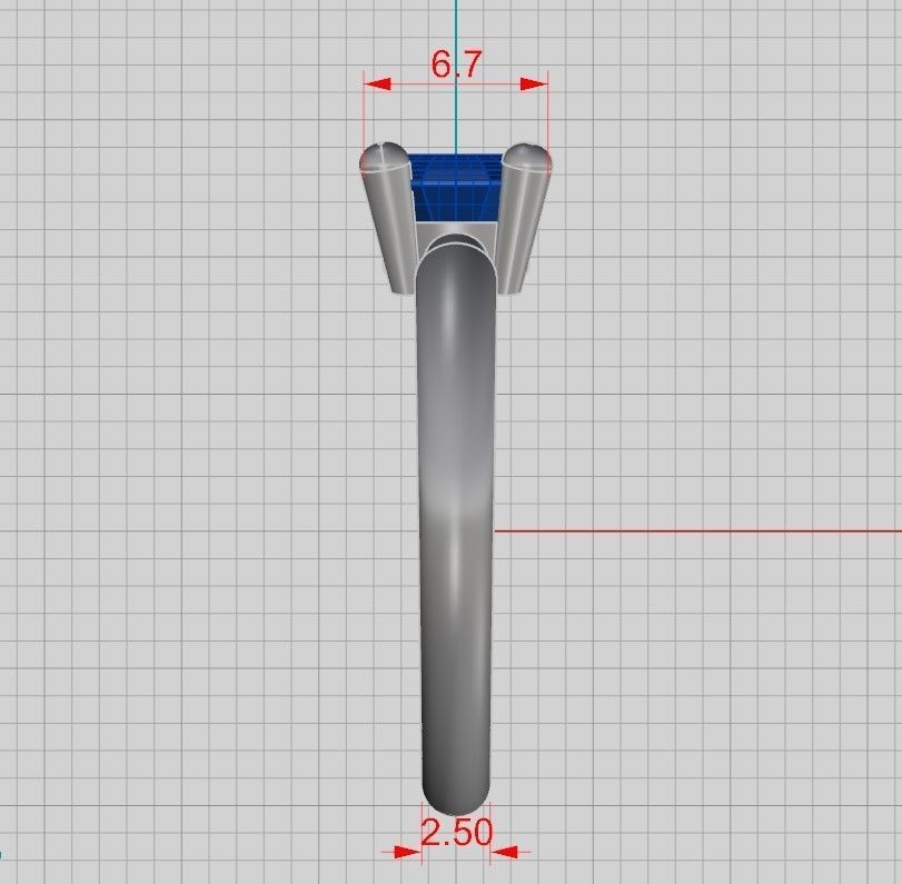 Collection of 15 designed solitaire engagement rings 3D print model_33