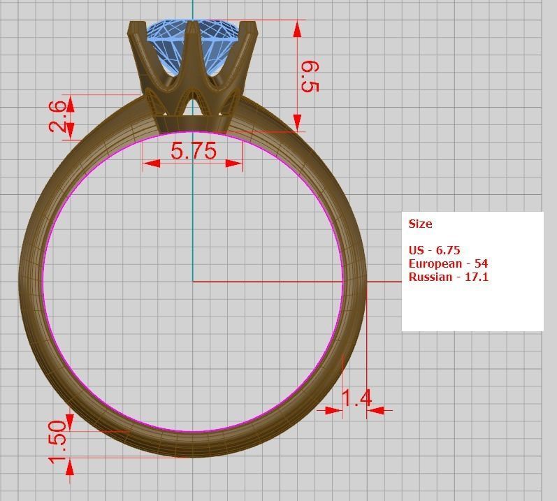 Collection of 15 designed solitaire engagement rings 3D print model_58