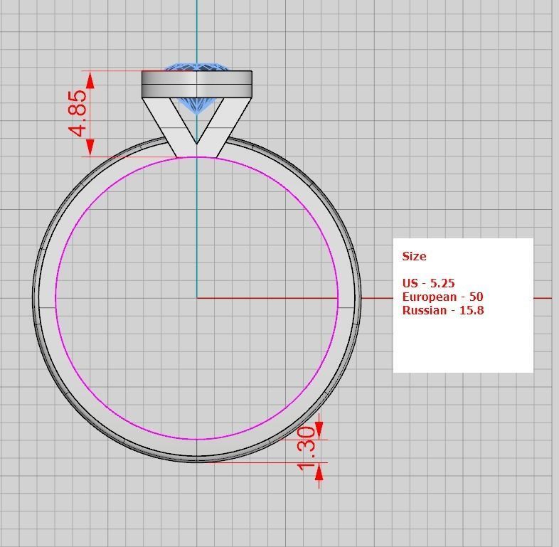 Collection of 15 designed solitaire engagement rings 3D print model_49