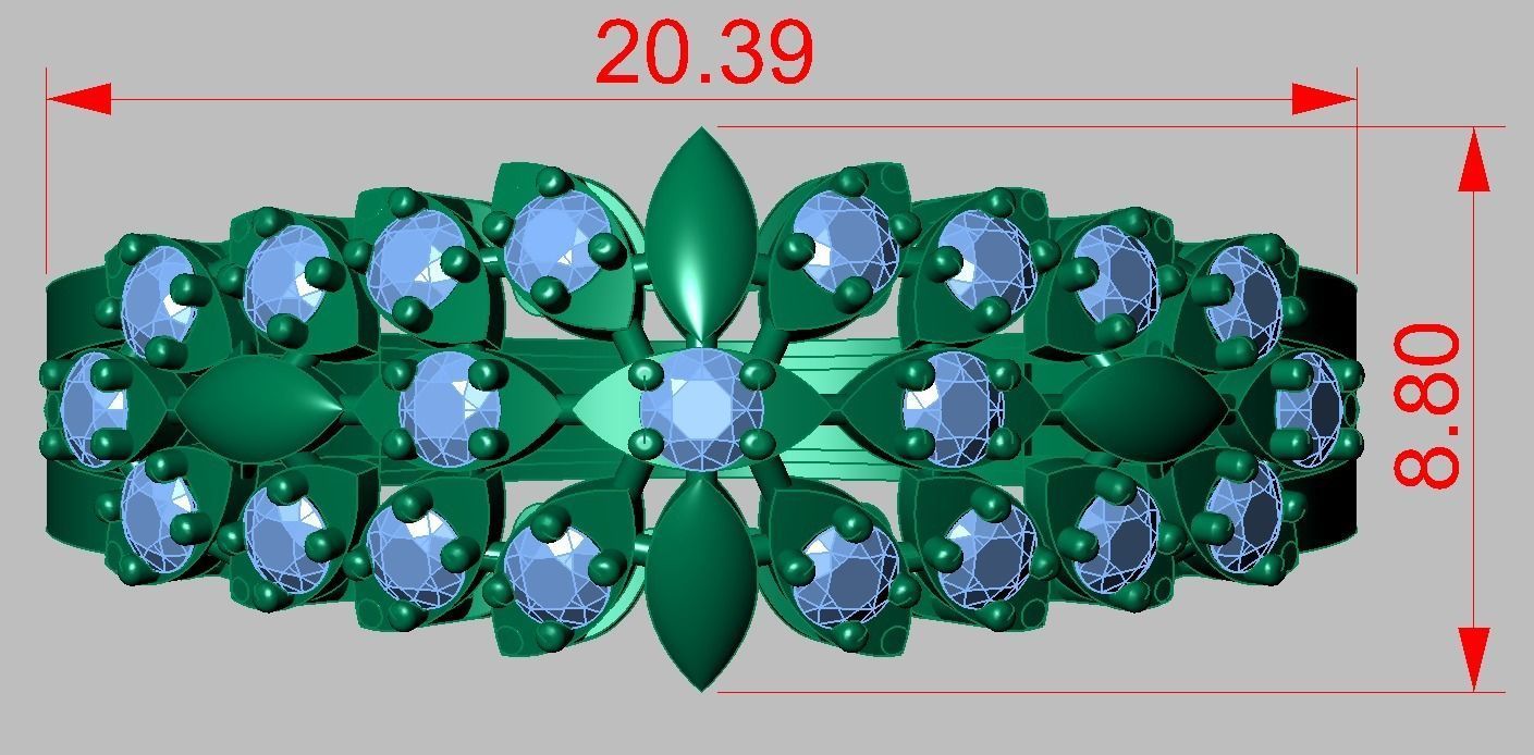 Ring 3D model 0228 3D printable model21ol 3D print model_16