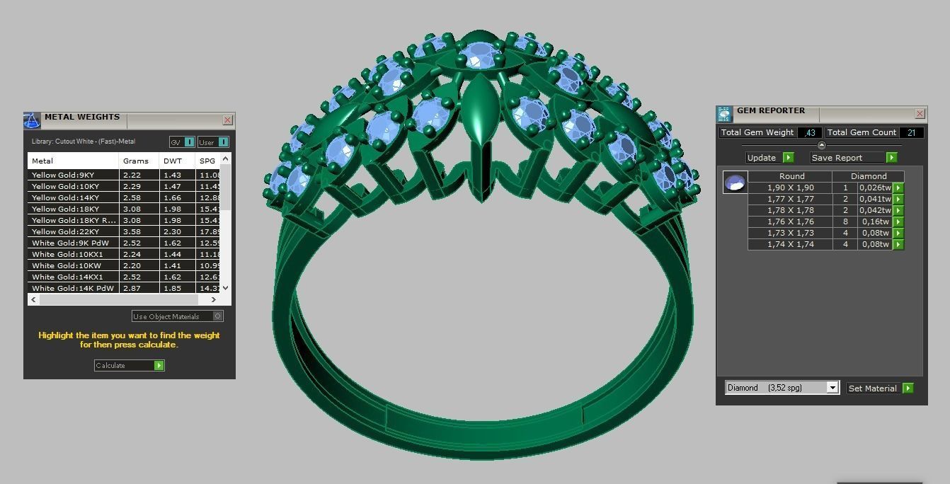 Ring 3D model 0228 3D printable model21ol 3D print model_19