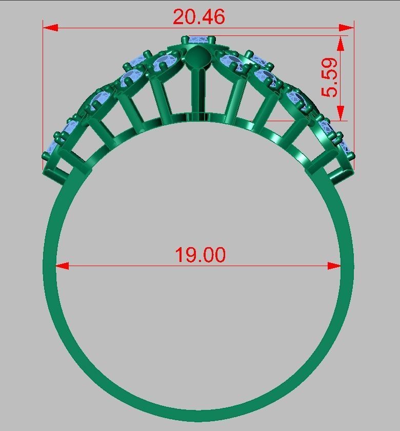 Ring 3D model 0228 3D printable model21ol 3D print model_15