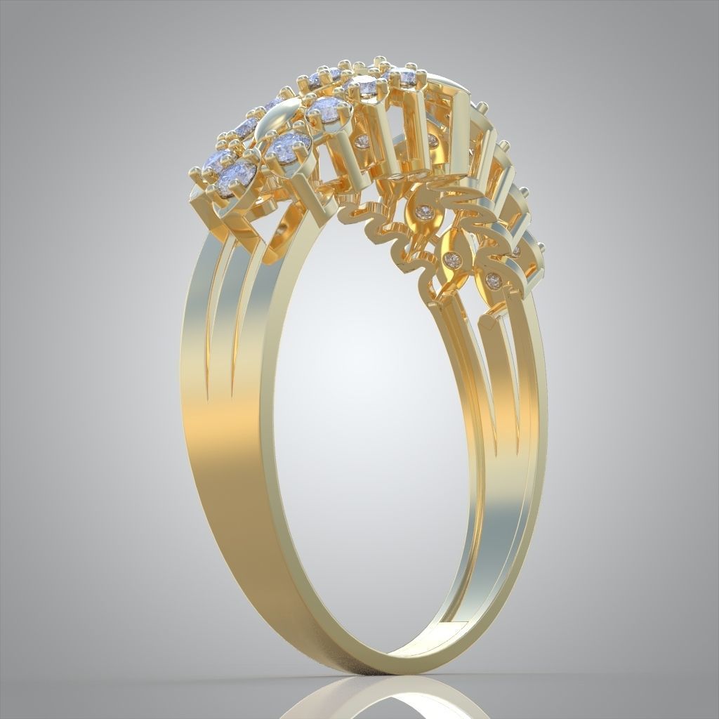 Ring 3D model 0228 3D printable model21ol 3D print model_4