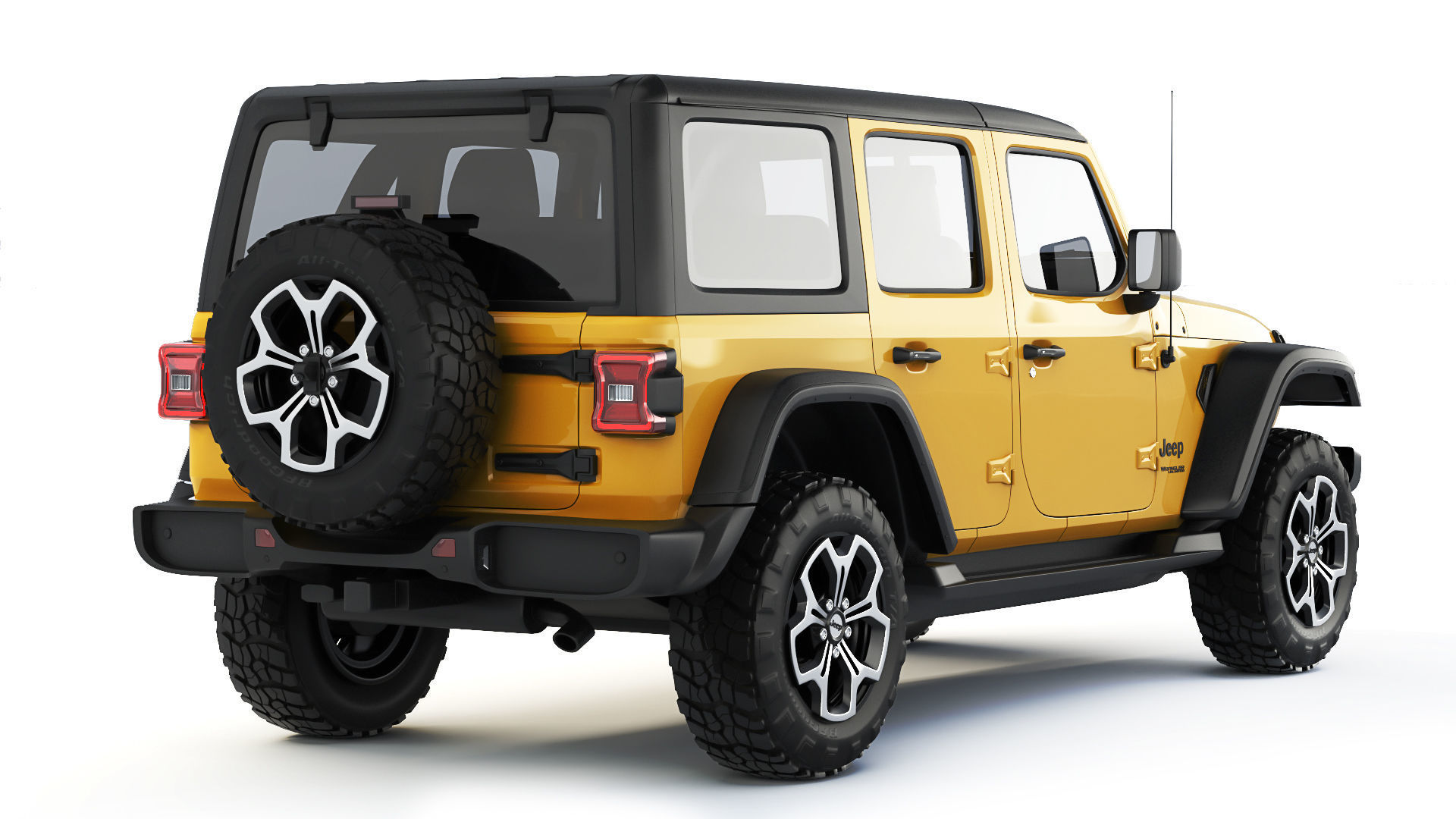Jeep Wrangler Unlimited 2018 3D model_1
