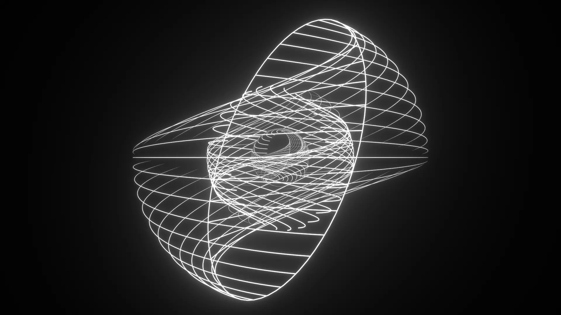 Abstract lines Free 3D model_0