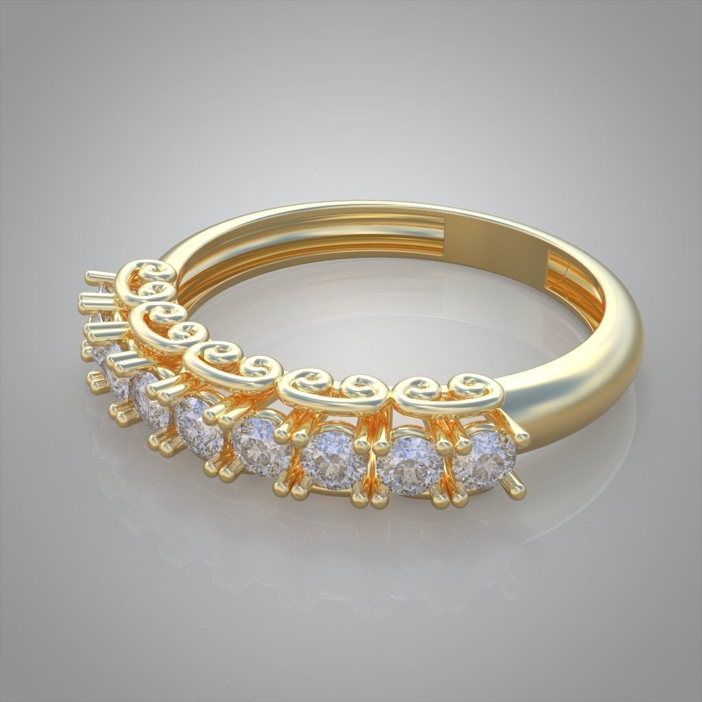 Ring 3D model 0230 3D printable model10 3D print model_8