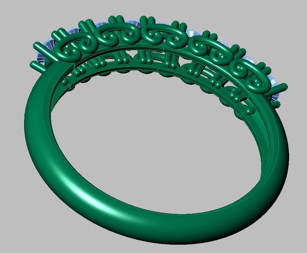 Ring 3D model 0230 3D printable model10 3D print model_18
