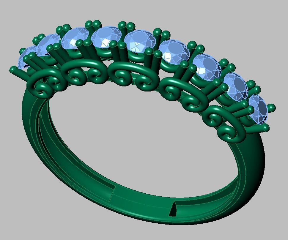 Ring 3D model 0230 3D printable model10 3D print model_17