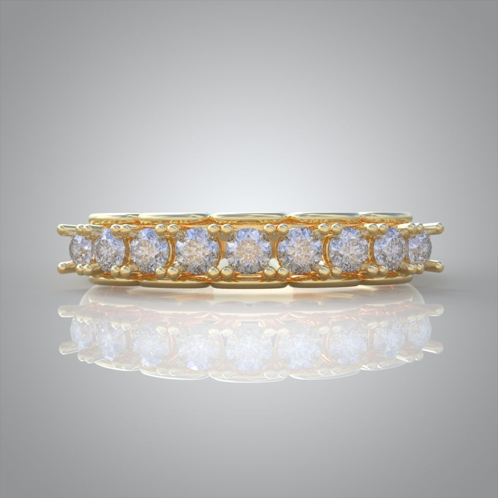 Ring 3D model 0230 3D printable model10 3D print model_7