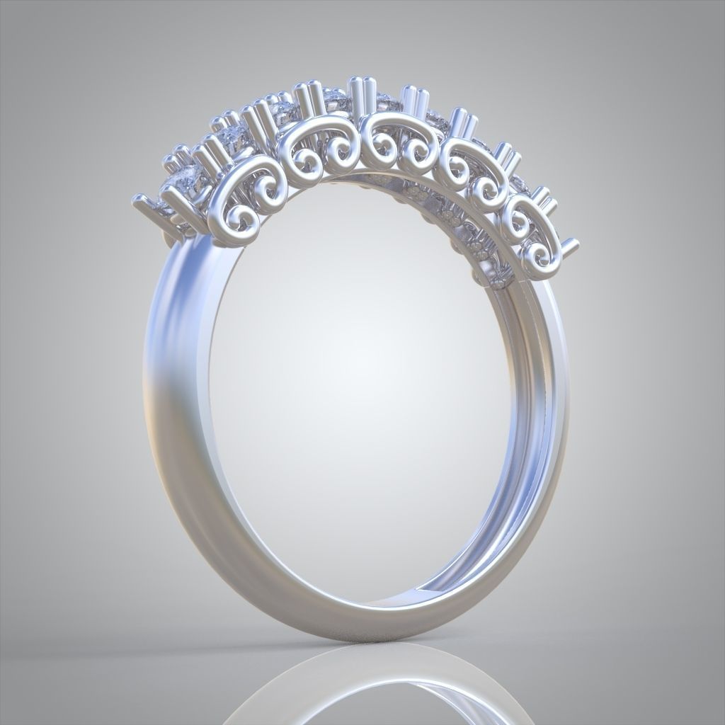Ring 3D model 0230 3D printable model10 3D print model_5