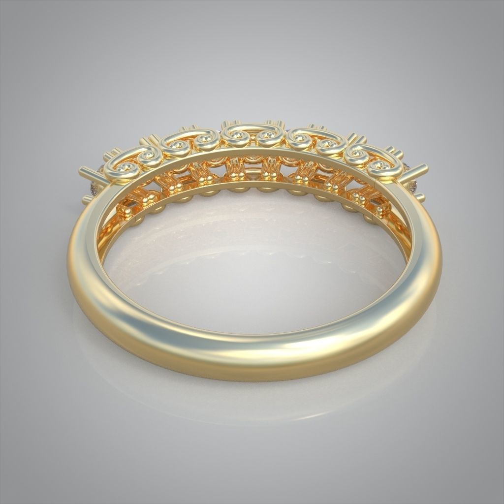 Ring 3D model 0230 3D printable model10 3D print model_12