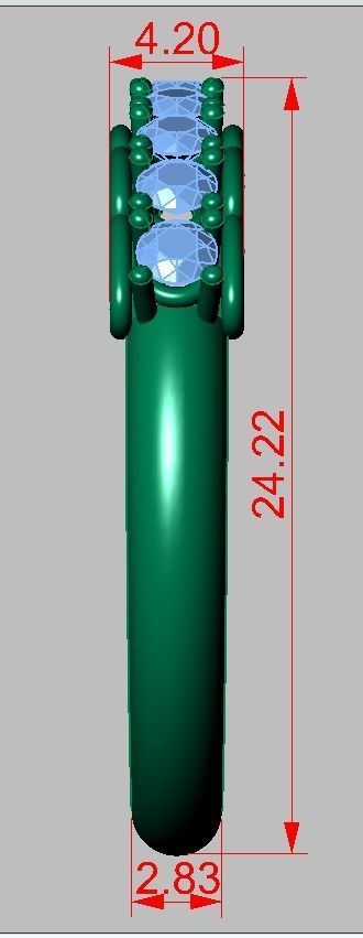 Ring 3D model 0230 3D printable model10 3D print model_15