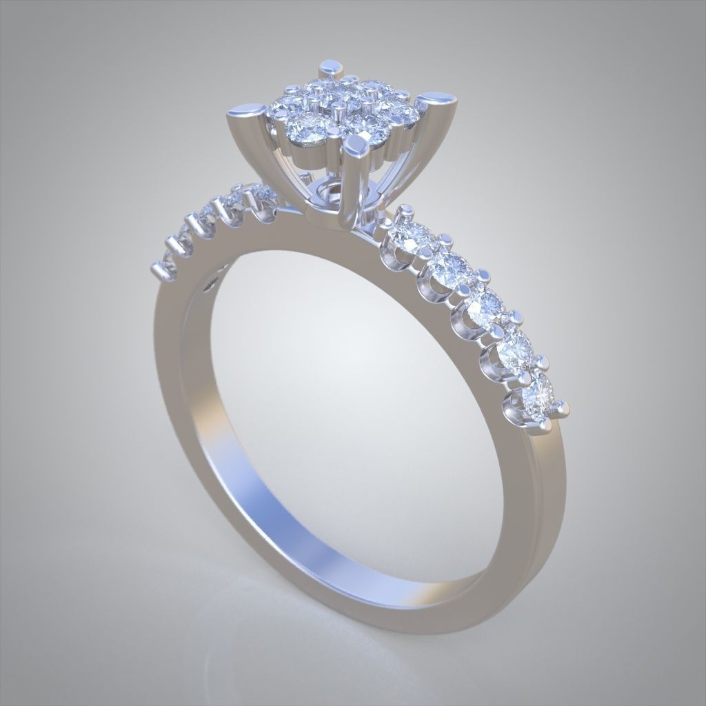 Ring 3D model 0231 3D printable model 3D print model_2