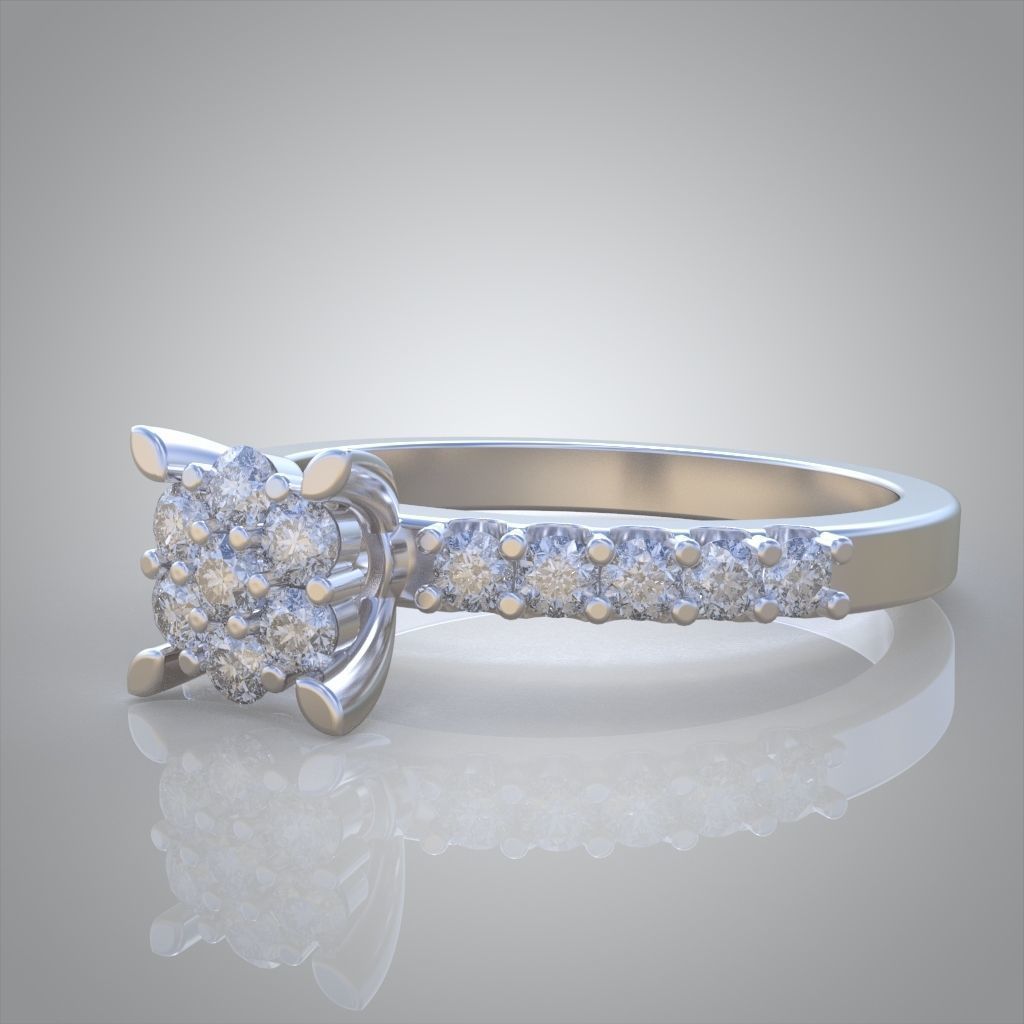 Ring 3D model 0231 3D printable model 3D print model_9