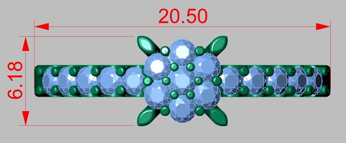 Ring 3D model 0231 3D printable model 3D print model_19