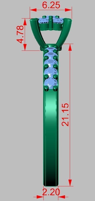 Ring 3D model 0231 3D printable model 3D print model_14