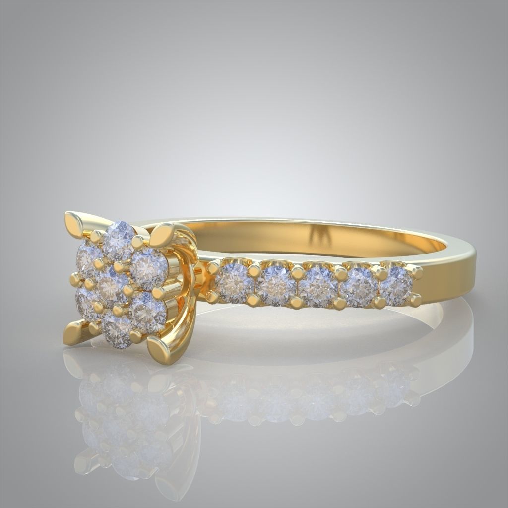 Ring 3D model 0231 3D printable model 3D print model_8