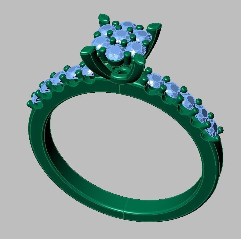 Ring 3D model 0231 3D printable model 3D print model_16