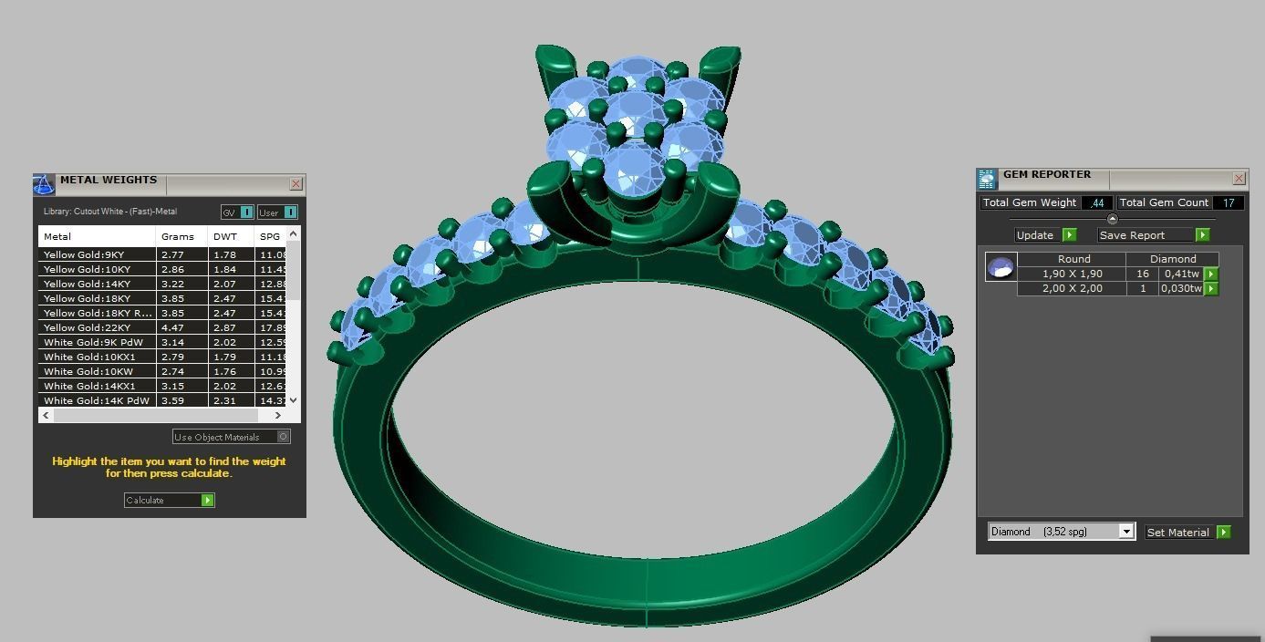 Ring 3D model 0231 3D printable model 3D print model_18
