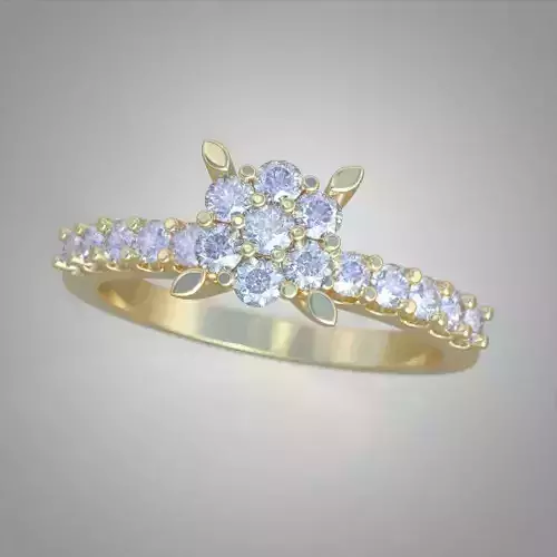 Ring 3D model 0231 3D printable model 3D print model
