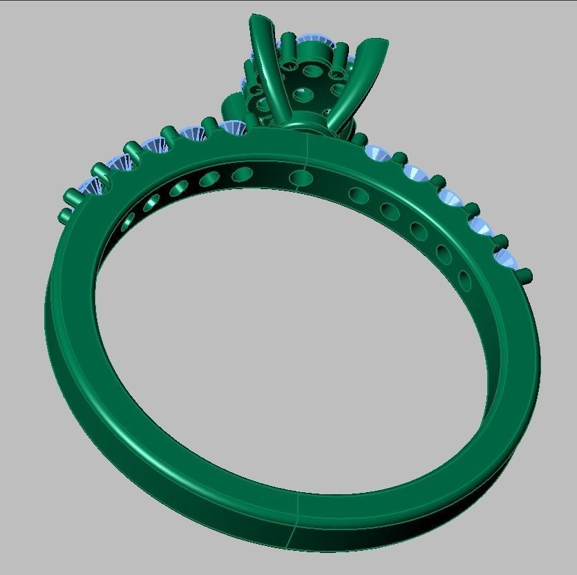 Ring 3D model 0231 3D printable model 3D print model_17