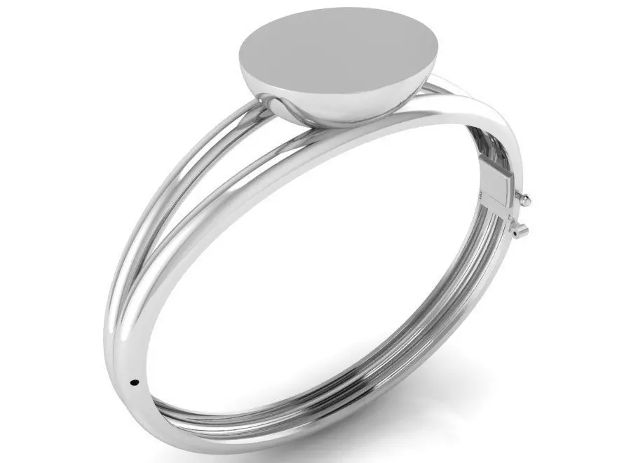 Stylish ring 2629 3D print model 3D print model_0