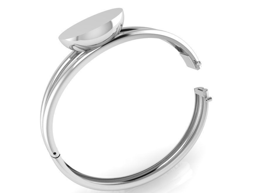 Stylish ring 2629 3D print model 3D print model_2