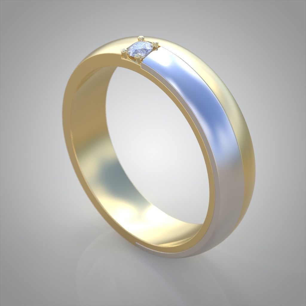 Ring 3D model 0234 3D printable model9ol11n 3D print model_3