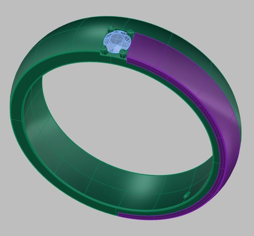 Ring 3D model 0234 3D printable model9ol11n 3D print model_15