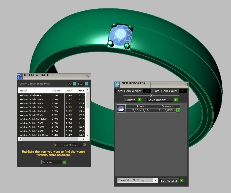 Ring 3D model 0234 3D printable model9ol11n 3D print model_17