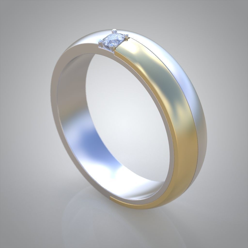 Ring 3D model 0234 3D printable model9ol11n 3D print model_2