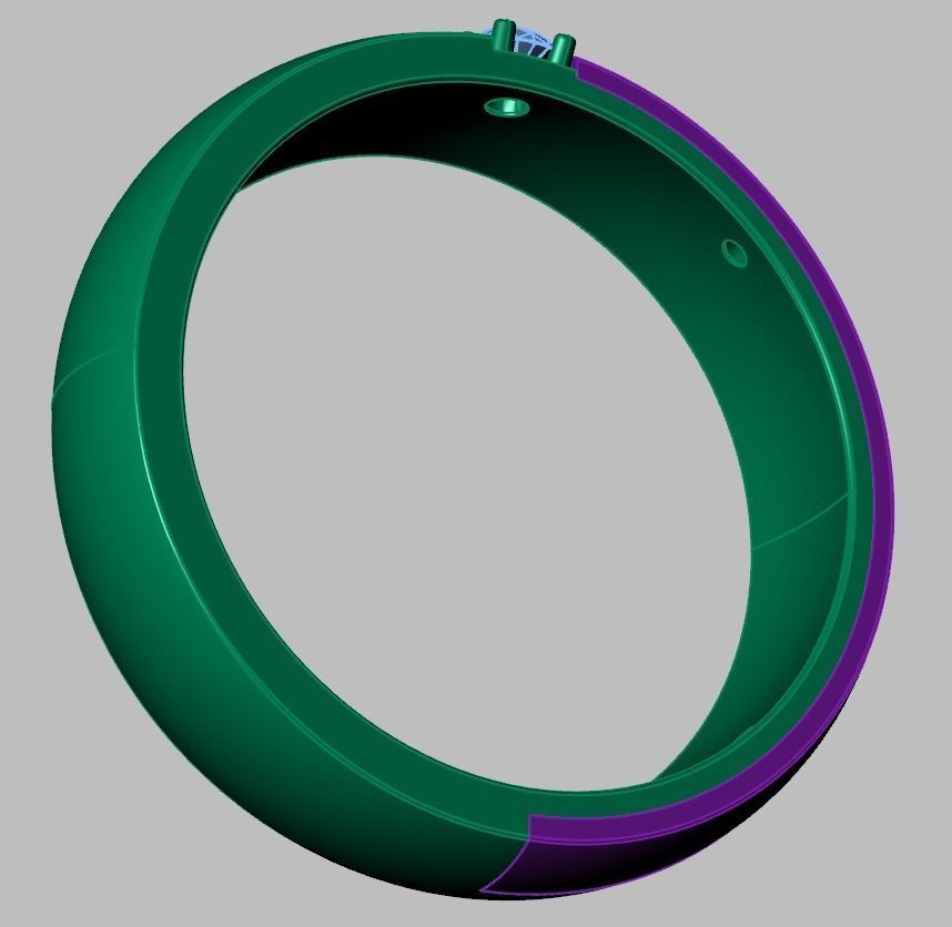 Ring 3D model 0234 3D printable model9ol11n 3D print model_16