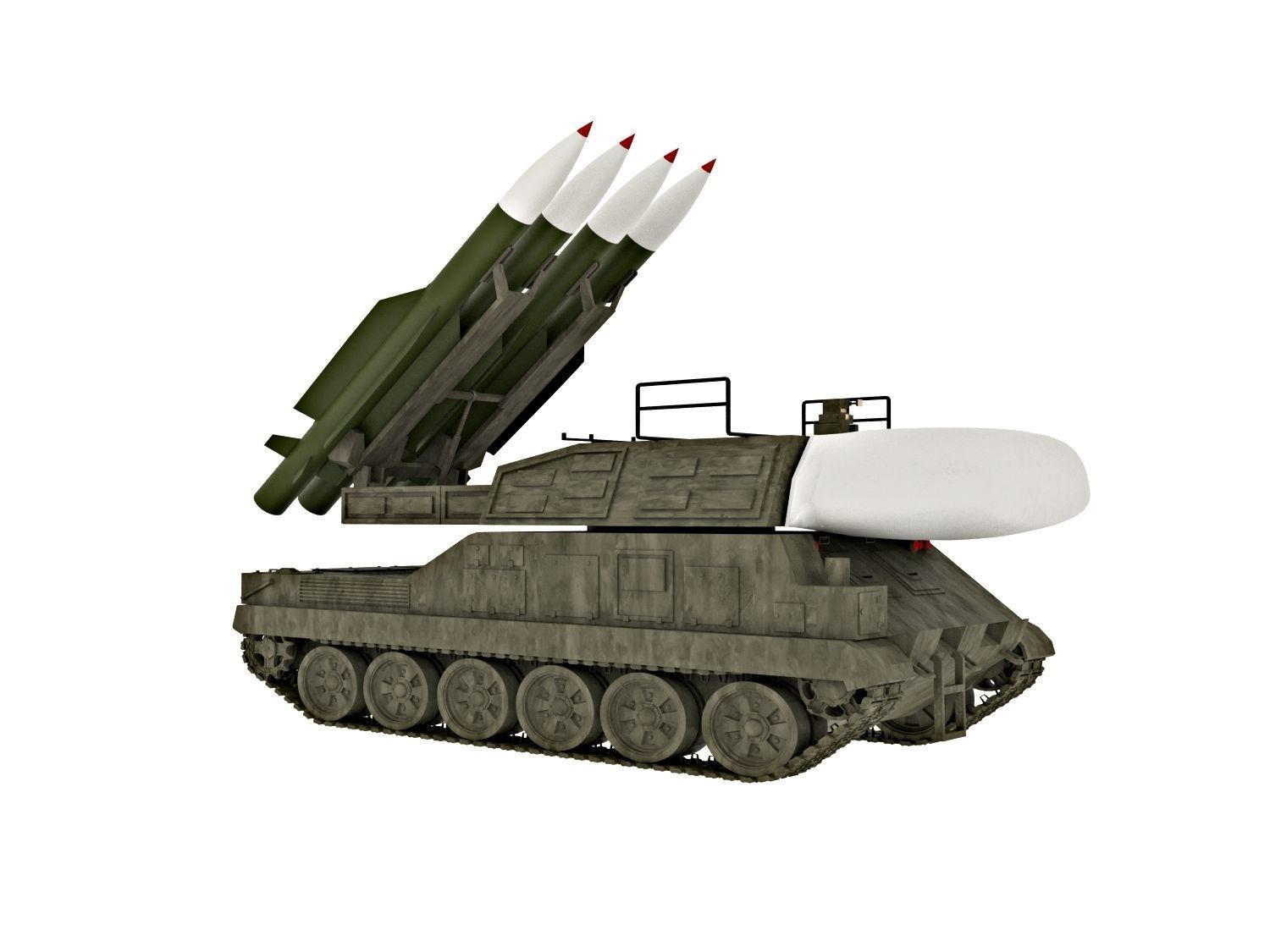 9k37 buk-m1 sa-11 gadfly 3D print model_3